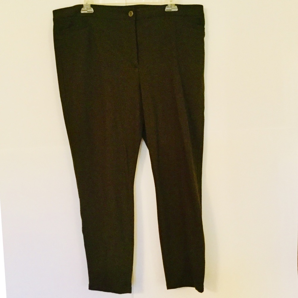 NWOT Talbots 16P skinny ankle olive pants